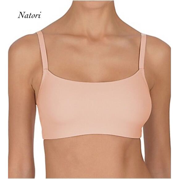 Natori Limitless Pink Convertible Contour Wireless Sports Bra 723195 NWOT Size L - Picture 1 of 9